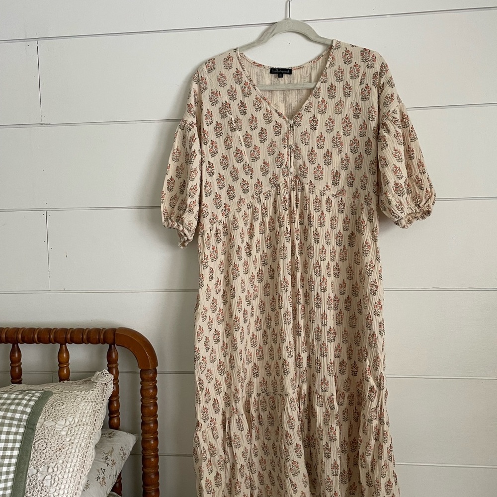 Shop Dahl | Floral Cream Dress